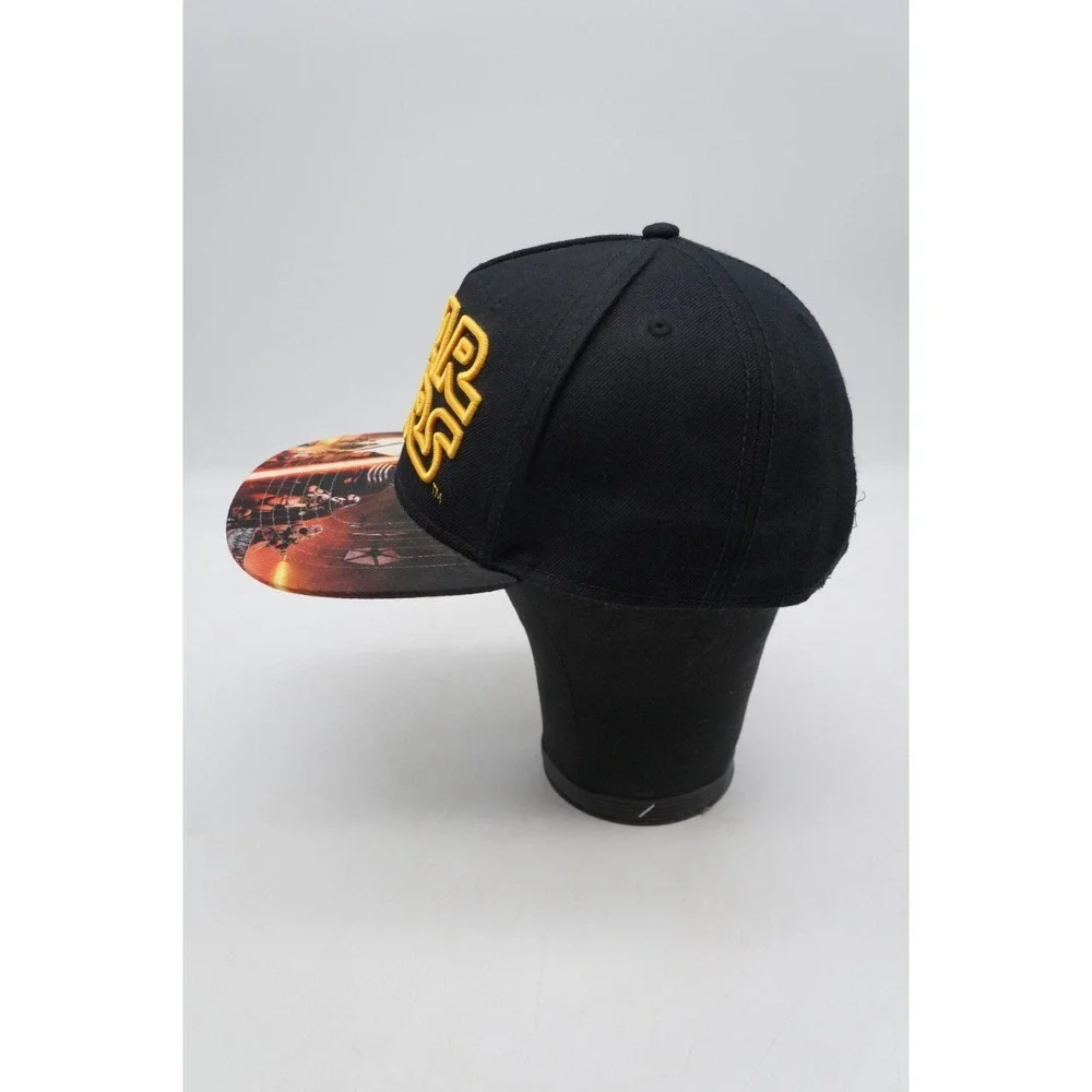 Star Wars Snapback Hat‎ Baseball Cap Black Spell Out The Force Awakens